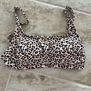 Xhilaration Cheetah Bikini Top